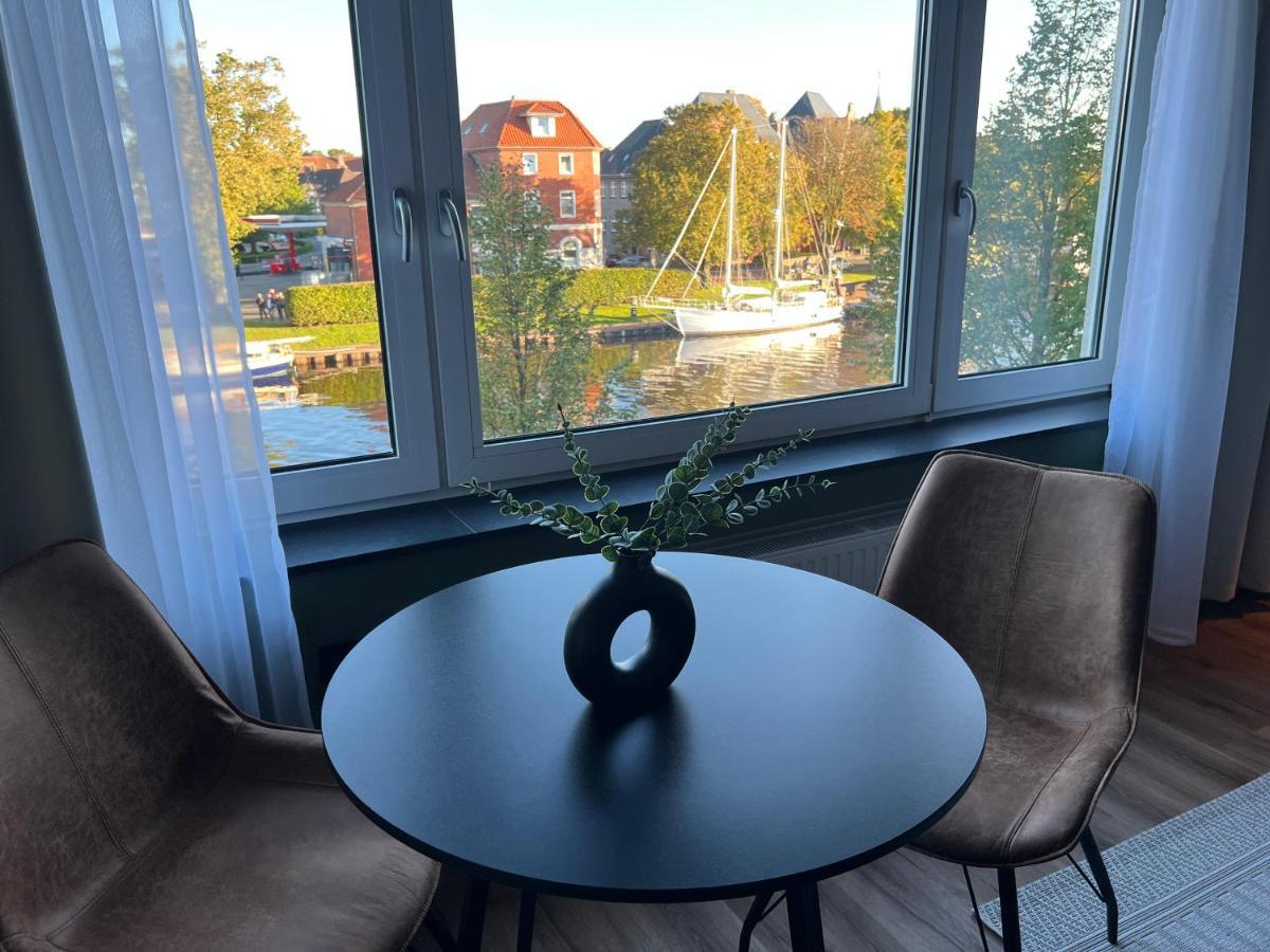 Gemuetliches Studio Im Stadtkern Mit Kanalblick Emden Ngoại thất bức ảnh